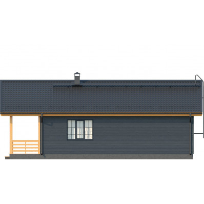 Maison Bordeaux en bois - 76,8 m²