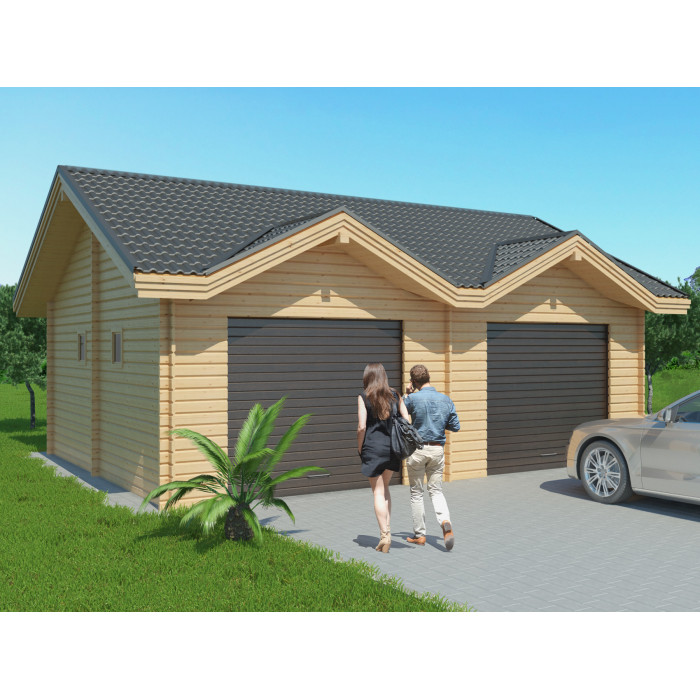 Garage en bois Nice 48 m2