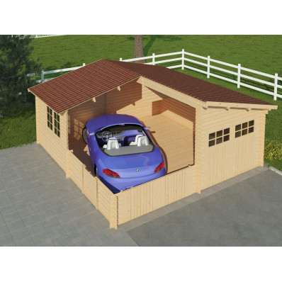 Garage Double 6 X 636m²