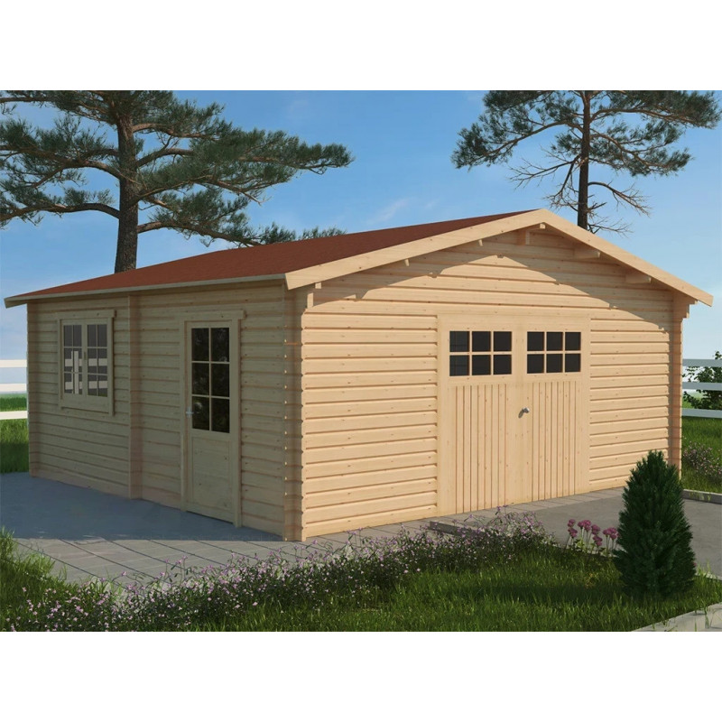 Garage en bois 36m² Garage en bois 36m²