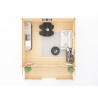 Chalet Toulon 30 m² 45mm
