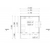 Chalet Toulon 30 m² 45mm