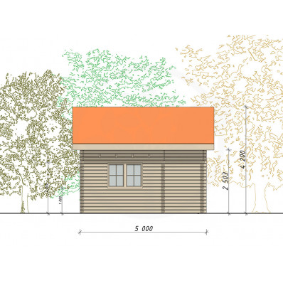 Chalet Grimaud 19,9 m2+ 16 mezzanine