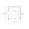 Chalet Luberon 36 m² 45mm