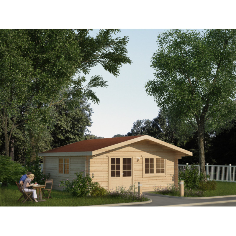 Chalet Luberon 36 m² 45mm Chalet Luberon 36 m² 45mm