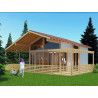 Maison bois Cannes 49 m3