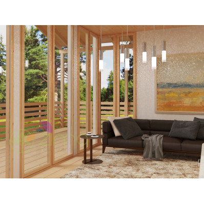 Maison bois Cannes 49 m3