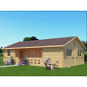 Chalet en bois Marseille 70m² 45mm