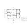 Chalet en bois Marseille 70m² 45mm
