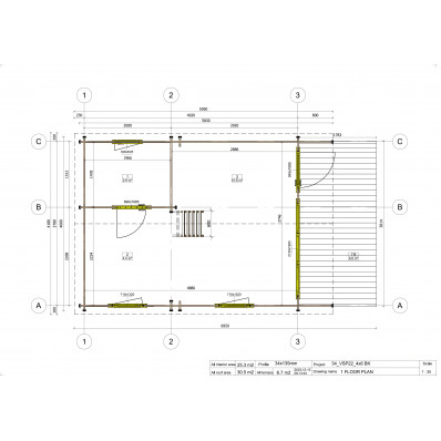 Chalet LUSIGNAN 24m2 + mezzanine