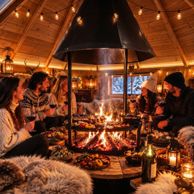 Chalet Kota Grill 9m2