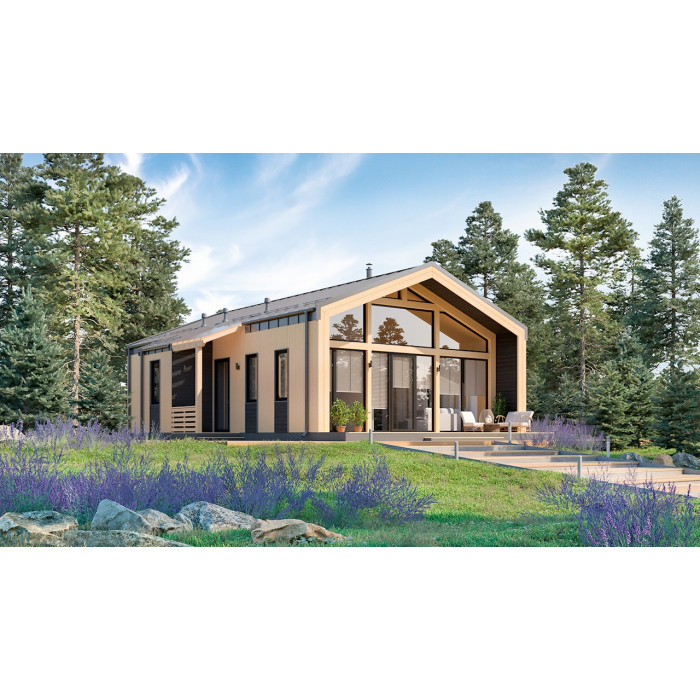 Maison scandinave 92 m²