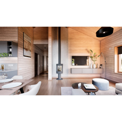Maison Bordeaux en bois - 76,8 m²